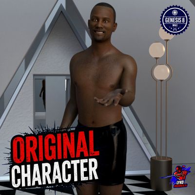 Click here to see preview images for "Lyko3D George Character for G8M" Lyko3D George Character for G8M