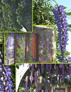 Scatters - Wisteria - With Ultra Scatter 2 Presets