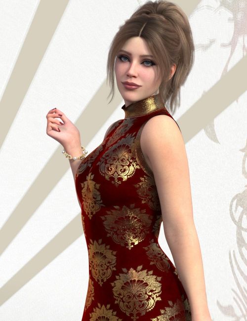 Click here to see preview images for "SIC Luxury an Add-On for Abby dForce Dress for Genesis 9" SIC Luxury an Add-On for Abby dForce Dress for Genesis 9