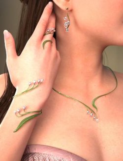 TMD Lilion Jewelry for Genesis 9