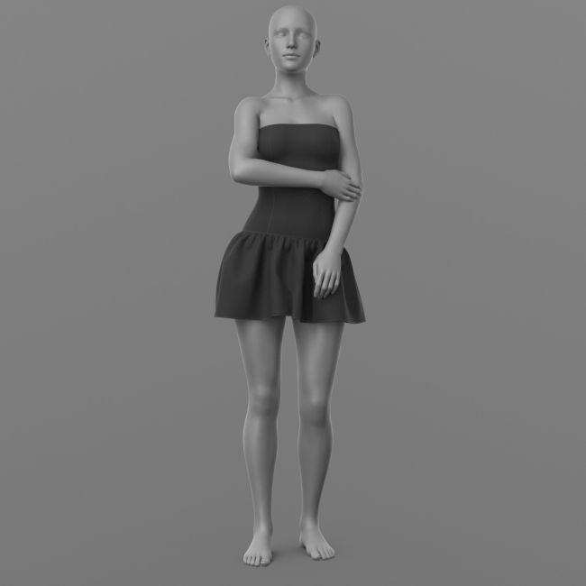 Click here to see preview images for "Short Dress G8 Female" Short Dress G8 Female