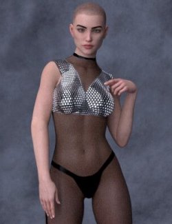 Barbarella Silver Sequin Dress