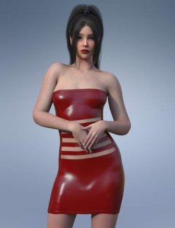 MbM dForce Bewitching Bodycon Dress for Genesis 9