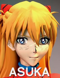 Evangelion- Asuka Neon Daz Genesis 9 Female