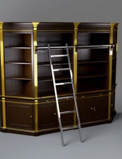 AQ3D Master Library Cupboard