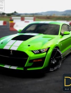 Ford Mustang Shelby 2020 for DAZ Studio