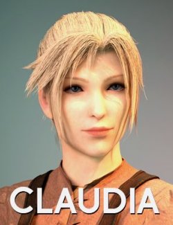 FF7 Remake Claudia Strife Daz G8F
