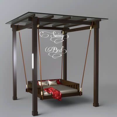 Click here to see preview images for "A3S P-Wooden Swing Bed" A3S P-Wooden Swing Bed