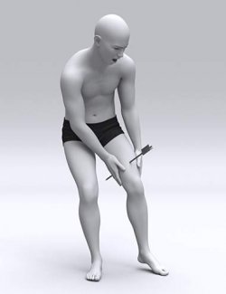 Animation of Injured for Genesis 9, 8 and 8.1