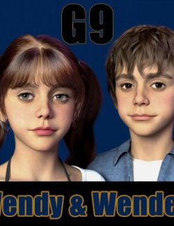 BG3D Wendy & Wendell for Genesis 9