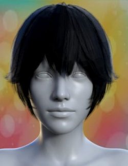 Alice Short Hair for Genesis 8 Female