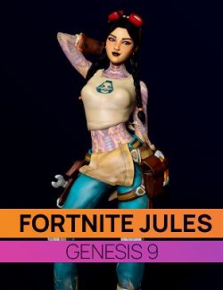 Fortnite Jules for Genesis 9