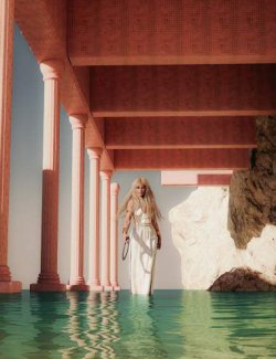 HT Greek Pink Columns Dream