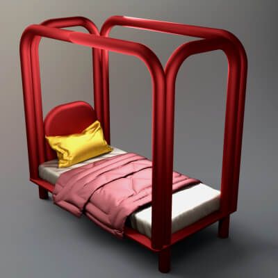Click here to see preview images for "AQ3D Master Child Bed 23" AQ3D Master Child Bed 23