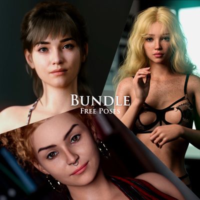 Click here to see preview images for "3D Genesis 9 Character Bundle Vol. 1" 3D Genesis 9 Character Bundle Vol. 1