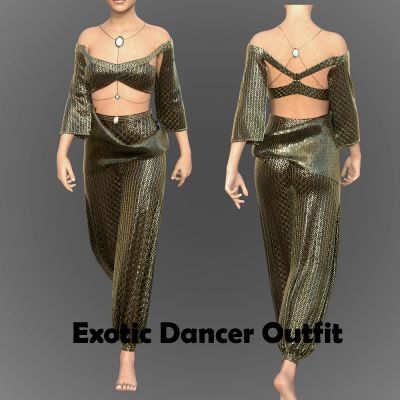 Click here to see preview images for "Exotic Dancer Outfit for Genesis 8 Female" Exotic Dancer Outfit for Genesis 8 Female