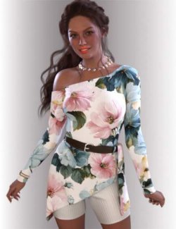 dForce Elynda Outfit for Genesis 9 Feminine