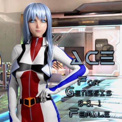Click here to see preview images for "Ace for Genesis 8-8.1 Female" Ace for Genesis 8-8.1 Female