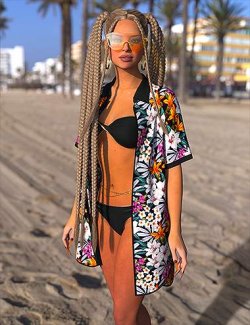 VERSUS- dForce Long Beach Shirt Texture Add-On