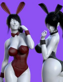 Sexy Bunny Outfit for Genesis 8 Female