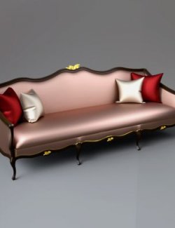 AQ3D Master Sofa 195