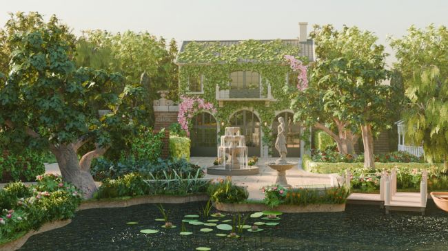 Click here to see preview images for "Elegant Tea Garden" Elegant Tea Garden