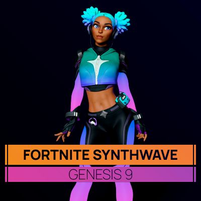 Click here to see preview images for "Fortnite Synthwave for Genesis 9" Fortnite Synthwave for Genesis 9