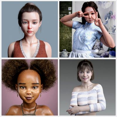 Click here to see preview images for "Bundle 4 for Genesis 8 Female" Bundle 4 for Genesis 8 Female