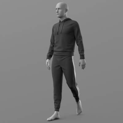 Click here to see preview images for "Sports Pants and Hoody G8 Male" Sports Pants and Hoody G8 Male