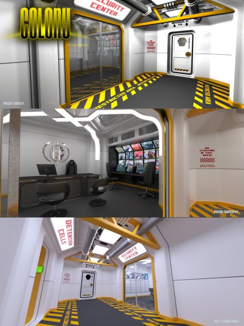 Click here to see preview images for "Colony Security Center" Colony Security Center