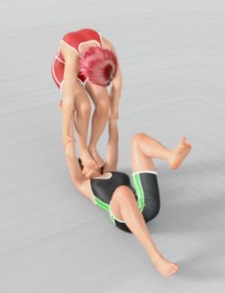 Femdom & Wrestling Poses SEPTEMBER FULL PACK by Butthurt