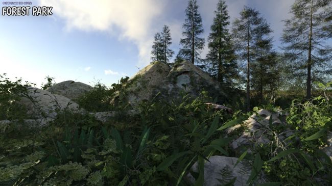 Click here to see preview images for "Modular 3D Kits: Forest Park" Modular 3D Kits: Forest Park