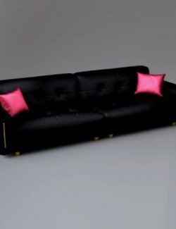 AQ3D Master Sofa 196