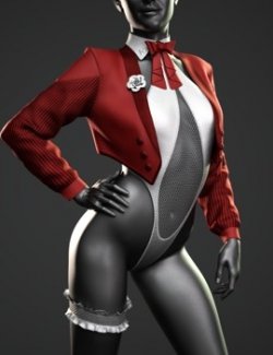 dForce Fancy Leotard and Jacket for G8F, G8M and G9 (and derivative characters)