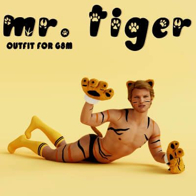 Click here to see preview images for "Mr. Tiger Outfit For G8M" Mr. Tiger Outfit For G8M