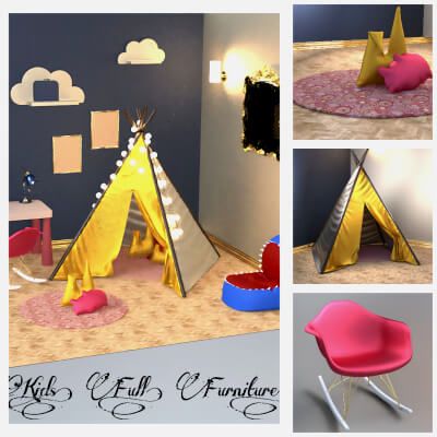 Click here to see preview images for "A3S P-Kids Full Furniture Set 2" A3S P-Kids Full Furniture Set 2