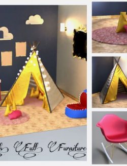 A3S P-Kids Full Furniture Set 2