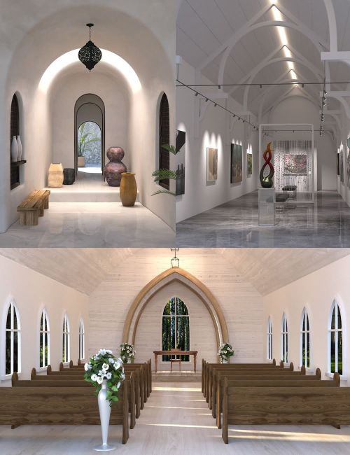 Click here to see preview images for "White Arches Bundle" White Arches Bundle