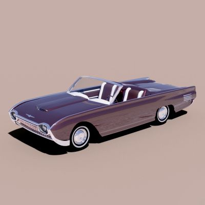 Click here to see preview images for "Car, Ford, Thunderbird, 1961, Birdman, V1" Car, Ford, Thunderbird, 1961, Birdman, V1