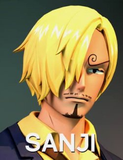 One Piece - Sanji - DAZ G9M