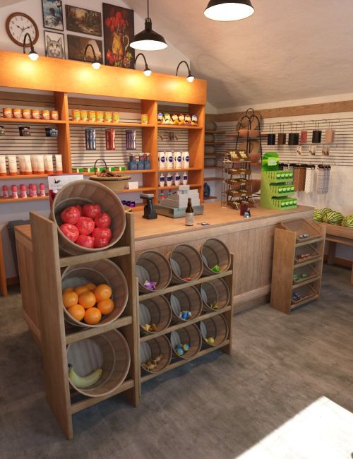 Click here to see preview images for "FG Small Grocery Store" FG Small Grocery Store