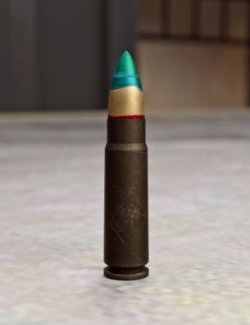 9x39 Bullets Free for DAZ3D