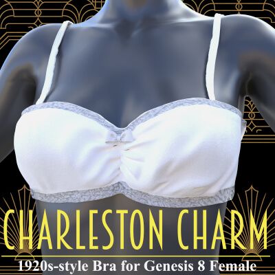 Click here to see preview images for "Charleston Charm Bra for G8F" Charleston Charm Bra for G8F