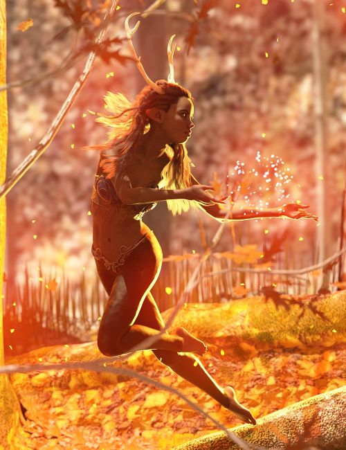 Click here to see preview images for "Dryad Realm Poses for Silvana" Dryad Realm Poses for Silvana