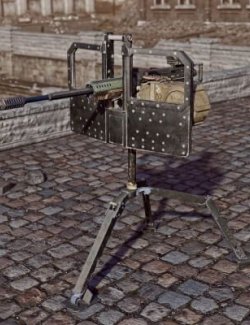 Sentry Turret WZ for DAZ3D