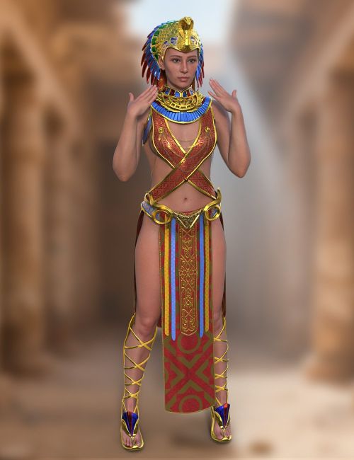 Click here to see preview images for "dForce Ancient Egyptian Traditional Outfit for Genesis 9" dForce Ancient Egyptian Traditional Outfit for Genesis 9