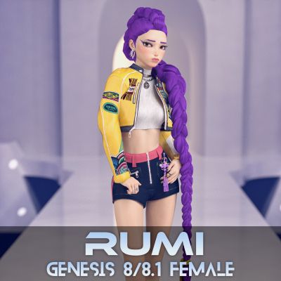 Click here to see preview images for "Rumi for Genesis 8 Female" Rumi for Genesis 8 Female