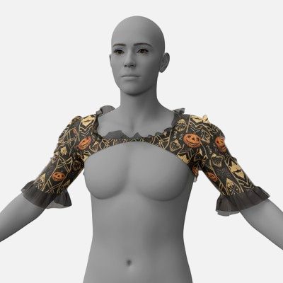 Click here to see preview images for "Free Halloween Materials for G9 Gothic Top" Free Halloween Materials for G9 Gothic Top