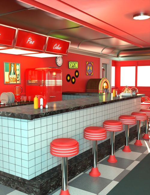 Click here to see preview images for "AP Retro Diner" AP Retro Diner