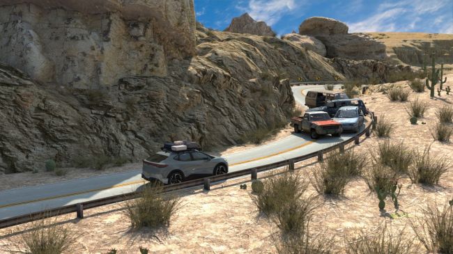 Click here to see preview images for "Desert Road Blockade for DAZ" Desert Road Blockade for DAZ